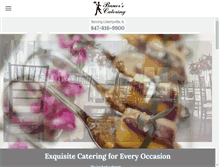 Tablet Screenshot of bauerscatering.com